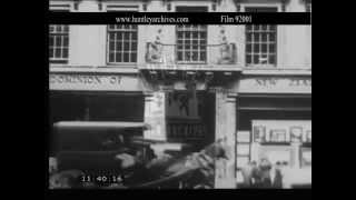 Jewish Quarter off Whitechapel Road Archive film 92001 [upl. by Linkoski]