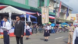 IssaampPanama Mes de la Patria Desfile Santiago de Veraguas Viva Panamá [upl. by Adikam]