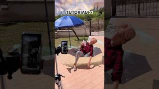 TUTORIAL Invisible objects😳TREND 👀result😂 trend magic tutorial backstage creativeshorts [upl. by Hull]