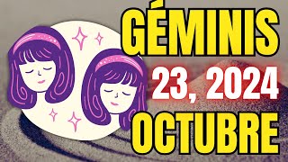 🙌 𝐒𝐞 𝐀𝐜𝐭𝐢𝐯𝐚 𝐔𝐧 𝐃𝐨𝐧 𝐄𝐧 𝐓𝐢 ✨Horoscopo Géminis Hoy ♊ 23 de Octubre de 2024 💥 [upl. by Gotthard]