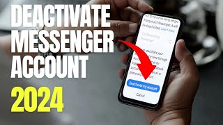 How to Deactivate Messenger  Deactivate Messenger Account [upl. by Ydde381]