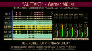 MONO to STEREO  Reengineering a 1954 mono vinyl record to spatial stereo sound in a remix [upl. by Manard474]