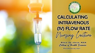 CALCULATING INTRAVENOUS IV FLOW RATE 💉 FILIPINO NURSES [upl. by Leahcimal]