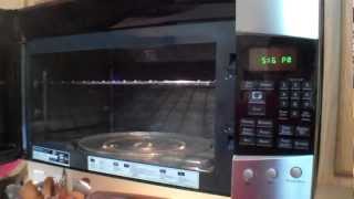 GE Profile Stainless Steel Energy Saving Microwave Oven Review [upl. by Eitsyrhc]