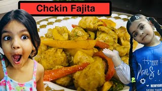 Chckin fajita ki Recipe  its very delicious 🤤  Riyadh [upl. by Dreher421]