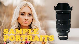 Tamron 35150mm f228 Portraits [upl. by Toscano849]