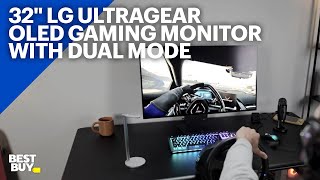 Duel it out on the 32quot LG UltraGear OLED gaming monitor with Dual Mode [upl. by Muhcon757]