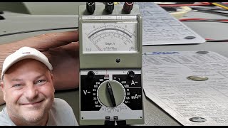 BBC Goerz Metrawatt Unigor 3s multimeter type 226213 test teardown [upl. by Ardnahsal]