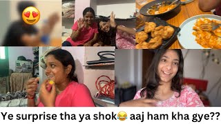 Ye hide face vala kon h Hmare sath kyu aaya Aaj hamne khaye momos or pasta😍🥰 [upl. by Potts]