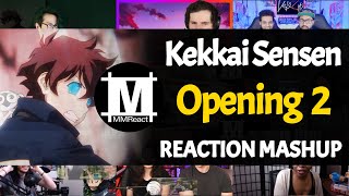 Kekkai Sensen Opening 2  Reaction Mashup [upl. by Alf681]