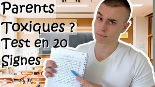 Parents toxiques  Faites le test en 20 signes [upl. by Clarisa]