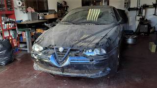 Encore une rénovation qui va faire mal Alfa Romeo 156 GTA SW épisode 1 [upl. by Jos]