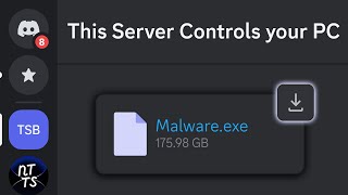 This Discord Server Controls my PC with Malware [upl. by Sukram]