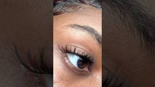 doing your own lashes at home😍✨ lashes lashextensions diylashes lashtech [upl. by Pinzler]