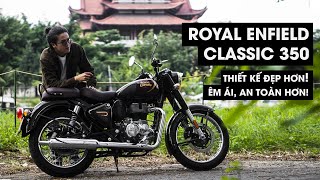 Royal Enfield Classic 350  Hoàn Thiện TỐT Êm Ái và An Toàn hơn  RoontheRide [upl. by Schulz172]