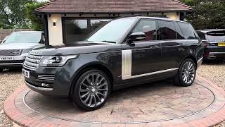 ￼ Range Rover V8 autobiography 44 for sale at Bexley car sales Dartford Kent [upl. by Grote]