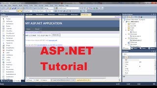 ASPNET Tutorial 1 Introduction and Creating Your First ASPNET Web Site [upl. by Brag432]