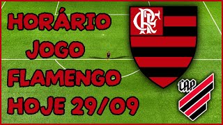 QUE HORAS É O JOGO DO FLAMENGO HOJE  ONDE ASSISTIR FLAMENGO X ATHLETICOPR  BRASILEIRÃO 2024 [upl. by Eigna178]