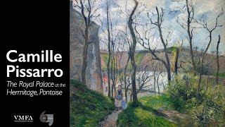 Camille Pissarro The quotRoyal Palacequot at the Hermitage Pontoise [upl. by Aihsekel]