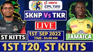 🔴 Live Jamaica Tallawahs vs St Kitts amp Nevis Patriots  JAM vs SKN Live Scores amp Commentary [upl. by Adams]