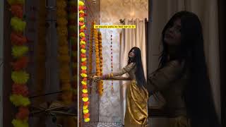 Saree Hack ✅ youtubeshorts saree sareedraping howto [upl. by Triplett]