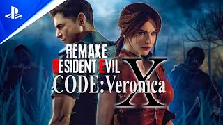 Resident Evil Code Veronica Remake Official Reveal Trailer  PS5 [upl. by Angelika]