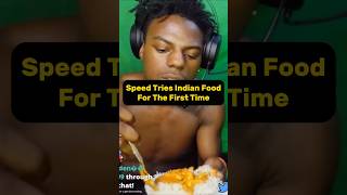 IShowSpeed Trying Indian Food For The First Time 🇮🇳 speed indianfood mukbang foodvideos [upl. by Osei277]