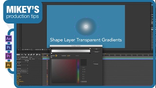 After Effect Quick Tip shape layer transparency gradients [upl. by Sena635]