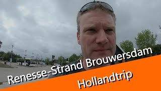 Hollantrip  Renesse  der Strand von Renesse  Segel amp Surfzentrum Brouwersdam [upl. by Lleder]