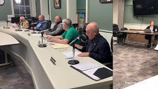 Town of Goshen Special Board Meeting October 30 2024 [upl. by Otrevlig]