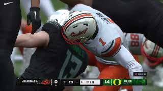 2029 Rose Bowl 8 Oklahoma State  1 Oregon January 2 2029 [upl. by Nirro]