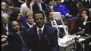 OJ Simson Trial  January 25th 1995  Part 1 [upl. by Nomzzaj876]