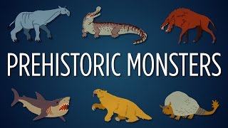 12 Real Prehistoric Monsters And Their Modern Relatives [upl. by Leavitt]