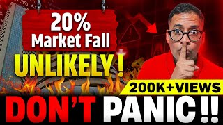 DONT Panic Because 20 Market Fall looks Impossible  Rahul Jain Analysis marketcrash portfolio [upl. by Loos]