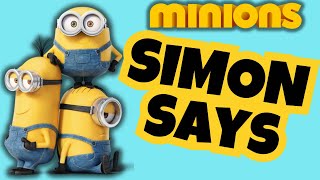 Minions Simon Says Game  Brain Break  Games for Kids  Danny Go [upl. by Dnalro]