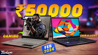 Top 5 Best Laptops Under Rs 50000 In 2024💥Best Laptop For Students amp Gamer💥Best Laptops Under 50000 [upl. by Ainnek104]