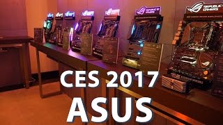 ASUS  New Z270 Motherboards Strix ROG Prime and More CES 2017 [upl. by Ellerahs]