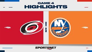 NHL Game 4 Highlights  Hurricanes vs Islanders  April 27 2024 [upl. by Dutch]