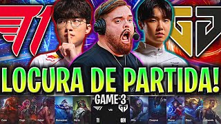 FAKER SACA AKALI EN LA LOCURA DE PARTIDA  T1 vs GEN Game 3 SEMIFINAL WORLDS 2024 IBAI ESPAÑOL [upl. by Steen]