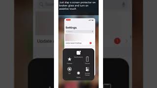 How to use a broken iphone screen with assistive touch [upl. by Rabbaj]