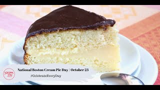 National Boston Cream Pie Day  October 23 [upl. by Fahy]