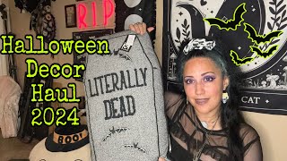 Halloween Decor Haul 2024 [upl. by Aramoiz]