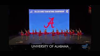 University of Alabama Jazz  UDA Nationals 2024  Finals [upl. by Leeke]