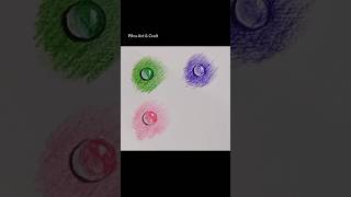 3D colourful water droplet💧✨ Drop drawing art drawing 3dart painting shortsvideo shorts short [upl. by Atekan]