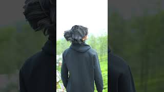 nantha atha paiyan ❤️‍🔥 asalkolaru rapper walk hairstyle hairstyletutorial slowmo [upl. by Chadburn]