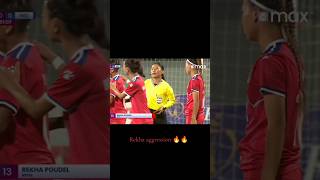 Nepal vrs India conflict match  saff women championship 2024 [upl. by Mook]