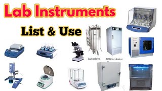 List Lab Instruments and Their Use  medical laboratory equipment name and use [upl. by Akimaj]