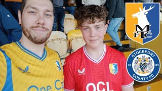 Mansfield v Stockport Vlog 2324 [upl. by Ellehcer184]