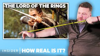 Traditional Archery Expert Rates 11 More Archers In Movies  How Real Is It  Insider [upl. by Clarkin]