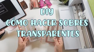 CÓMO HACER SOBRES TRANSPARENTES PARA DINERO I SISTEMA DE SOBRES I ADMINISTRA TU DINERO I finanzas [upl. by Eirovi871]